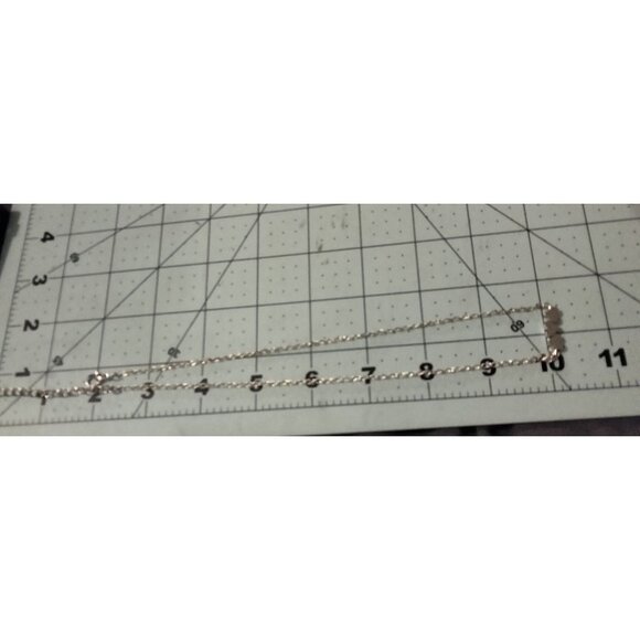 Silver Heart Pendant Necklace With Adjustable Chain Valentine - Picture 3 of 5